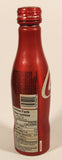 2009 Coca-Cola Coke 250 mL Red Aluminum Metal Bottle FULL