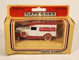 1983 Lledo Days Gone Firestone 1926 Packard Van Truck Red and White Die Cast Toy Car Vehicle New in Box