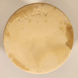 Vintage Glazed Ceramic Stoneware Brown Tan Two-tone Milk Can Crock Jug with Handles