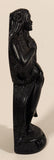 Vintage Coco Joe's Hawaii Hula Girl Dreams 5" Tall Carved Lava Rock Figurine Sculpture