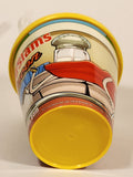 2020 DFO Denny's The Grand Slams Bacon Plastic Cup With Lid and Bendable Straw Plus 4 1/2" Mascot Toy Figure