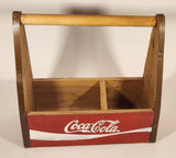 2013 Coca Cola Coke Wooden Utensils Holder