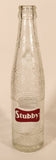 Rare Vintage Stubby Quality 9 1/4" Tall Embossed Glass Soda Pop Beverage Bottle