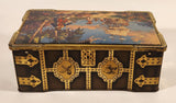 Vintage Thorne's Leeds, England The World's Premier Toffee Pirate Chest Tin Metal Container