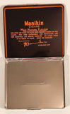 Vintage 1970s J. R. Freeman & Son Ltd Manikin Cigars Tin Metal Cigarette Case Holder
