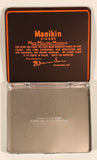 Vintage 1970s J. R. Freeman & Son Ltd Manikin Cigars Tin Metal Cigarette Case Holder