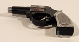 Black Plastic Gun Shaped Laser Light Flashlight with Prank Electric Shock Trigger