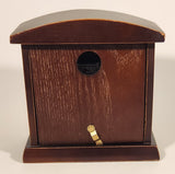 John Deere Moline, Illinois 5 1/4" Arched Wooden Mantel Clock