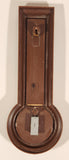 Vintage Sunbeam Wood Texture Plastic Case Thermometer Hygrometer Weather Station