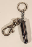 Metal Bullet Cigarette Lighter Clip On Keychain