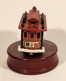 JEC South San Francisco Powell & Hyde Sts. San Francisco Municipal Railway Cable Car Turn Table City By The Bay California U.S.A. Wood Music Box