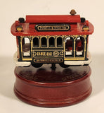 JEC South San Francisco Powell & Hyde Sts. San Francisco Municipal Railway Cable Car Turn Table City By The Bay California U.S.A. Wood Music Box