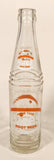 Vintage Genuine Hires Root Beer 10 Fl Oz Clear Glass Beverage Bottle