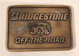 AT Bridgestone Tires Off-The-Road Mining Dump Truck 2 1/4" x 3 1/8" Metal Belt Buckle In Box