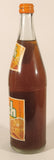 Rare Vintage Orange Crush Money Back Bottle 11 Fl Oz 296 mL 11 1/2" Tall Glass Bottle with Paper Labels Still Full Toronto Canada