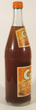 Rare Vintage Orange Crush Money Back Bottle 11 Fl Oz 296 mL 11 1/2" Tall Glass Bottle with Paper Labels Still Full Toronto Canada