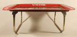 1987 Coca Cola "Touring Car" Folding Metal Lunch TV Tray