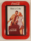 1991 Coca Cola Have A Coke 1948 Ad Drink Large 12 3/4" x 17 1/2" Metal Beverage Serving Tray
