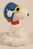 1996 Willitts Designs Peanuts by Charles M. Schulz Snoopy Red Baron 4" Ceramic Figurine New in Box