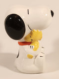1996 Willitts Designs Peanuts by Charles M. Schulz Snoopy Hugging Woodstock 4" Ceramic Figurine New in Box