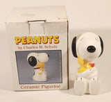 1996 Willitts Designs Peanuts by Charles M. Schulz Snoopy Hugging Woodstock 4" Ceramic Figurine New in Box