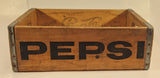 Vintage Gaco Tufbilt Box Drink Pepsi Cola 24 Bottle Wood Carrying Crate
