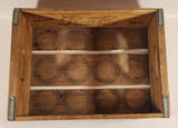 Vintage Gaco Tufbilt Box Drink Pepsi Cola 24 Bottle Wood Carrying Crate