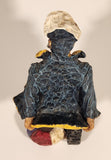 Ship Captain 5 3/8" Resin Bottle Holder Figurine