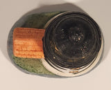 Peggy's Cove, Nova Scotia Lighthouse 4 3/8" Brown Clay Pottery Ornament