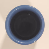 Virginia Blue Ridge Mountains Buck Deer Two Tone Blue 2 1/2" Ceramic Shot Glass