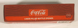 Coca Cola Liquid Filled Bottle Shaped Bottle Opener In Box