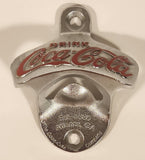 Coca Cola Est. 1886 Atlanta, Georgia Cast Metal Wall Mount Bottle Opener
