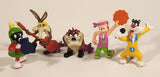 Rare 1994 Warner Bros. Looney Tunes Music Rock Band 2 1/4" to 4" Tall PVC Toy Figures Made in Macau Full Set of 15