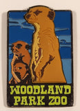 Woodland Park Zoo Meerkat 3D Enamel Metal Fridge Magnet
