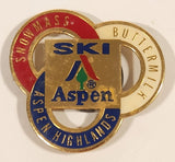 Ski Aspen Snowmass Buttermilk Aspen Highlands Metal Fridge Magnet