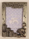 The Venetian Las Vegas Picture Photo Frame Metal Fridge Magnet