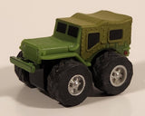 Asahi Wonda Four Wheel Willys MB Jeep Army Green Pull Back Miniature Plastic Toy Car Vehicle