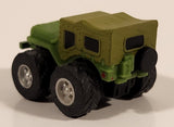 Asahi Wonda Four Wheel Willys MB Jeep Army Green Pull Back Miniature Plastic Toy Car Vehicle