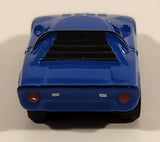 Suntory Coffee Boss Lancia Stratos Blue Miniature Plastic Toy Car Vehicle