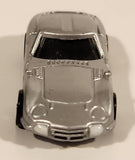 Toyota 2000 GT Silver Miniature Plastic Toy Car Vehicle
