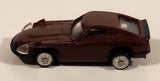 Datsun Nissan Fairlady Z (S30) Maroon Brown Miniature Plastic Toy Car Vehicle