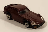 Datsun Nissan Fairlady Z (S30) Maroon Brown Miniature Plastic Toy Car Vehicle
