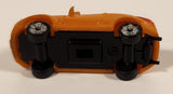 Datsun Nissan Fairlady Z Z33 Roadster Convertible Orange Miniature Plastic Toy Car Vehicle