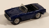 Asahi Wonda Famous Car Collection Honda S-800 Convertible Blue Miniature Toy Car Vehicle