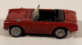 Asahi Wonda Famous Car Collection Honda S-800 Convertible Red Miniature Toy Car Vehicle