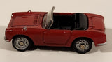 Asahi Wonda Famous Car Collection Honda S-800 Convertible Red Miniature Toy Car Vehicle