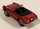 Asahi Wonda Famous Car Collection Honda S-800 Convertible Red Miniature Toy Car Vehicle