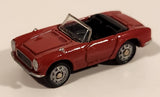 Asahi Wonda Famous Car Collection Honda S-800 Convertible Red Miniature Toy Car Vehicle
