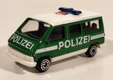 Rare Corgi Van Polizei 171 White and Green Die Cast Toy Car Vehicle