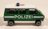 Rare Corgi Van Polizei 171 White and Green Die Cast Toy Car Vehicle
